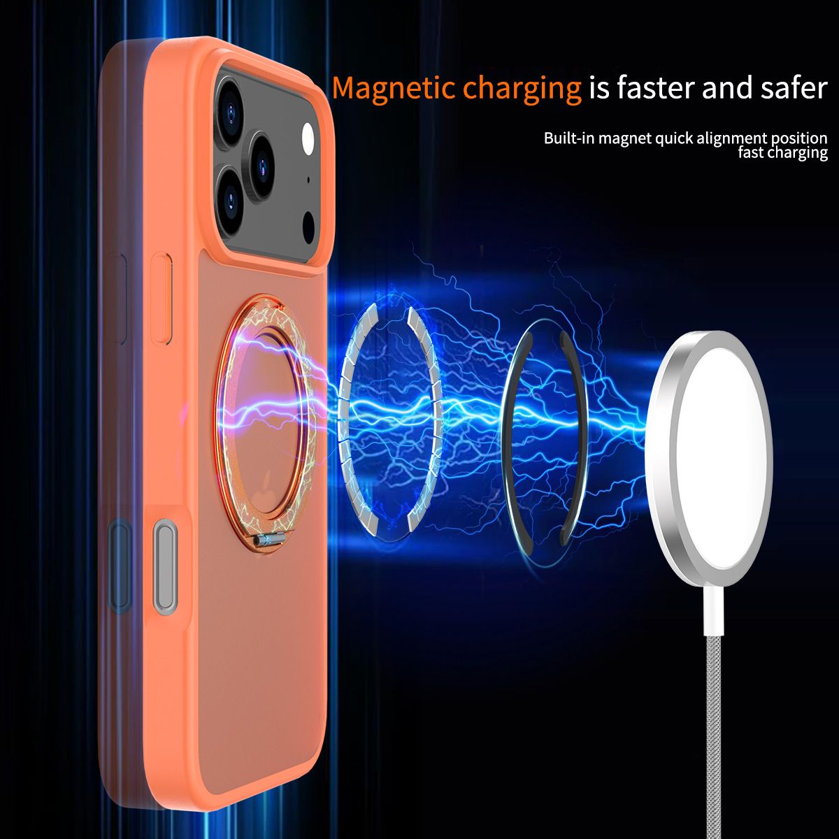 Orbit Frost 360° Rotating Stand Skin-Feel Case — 175