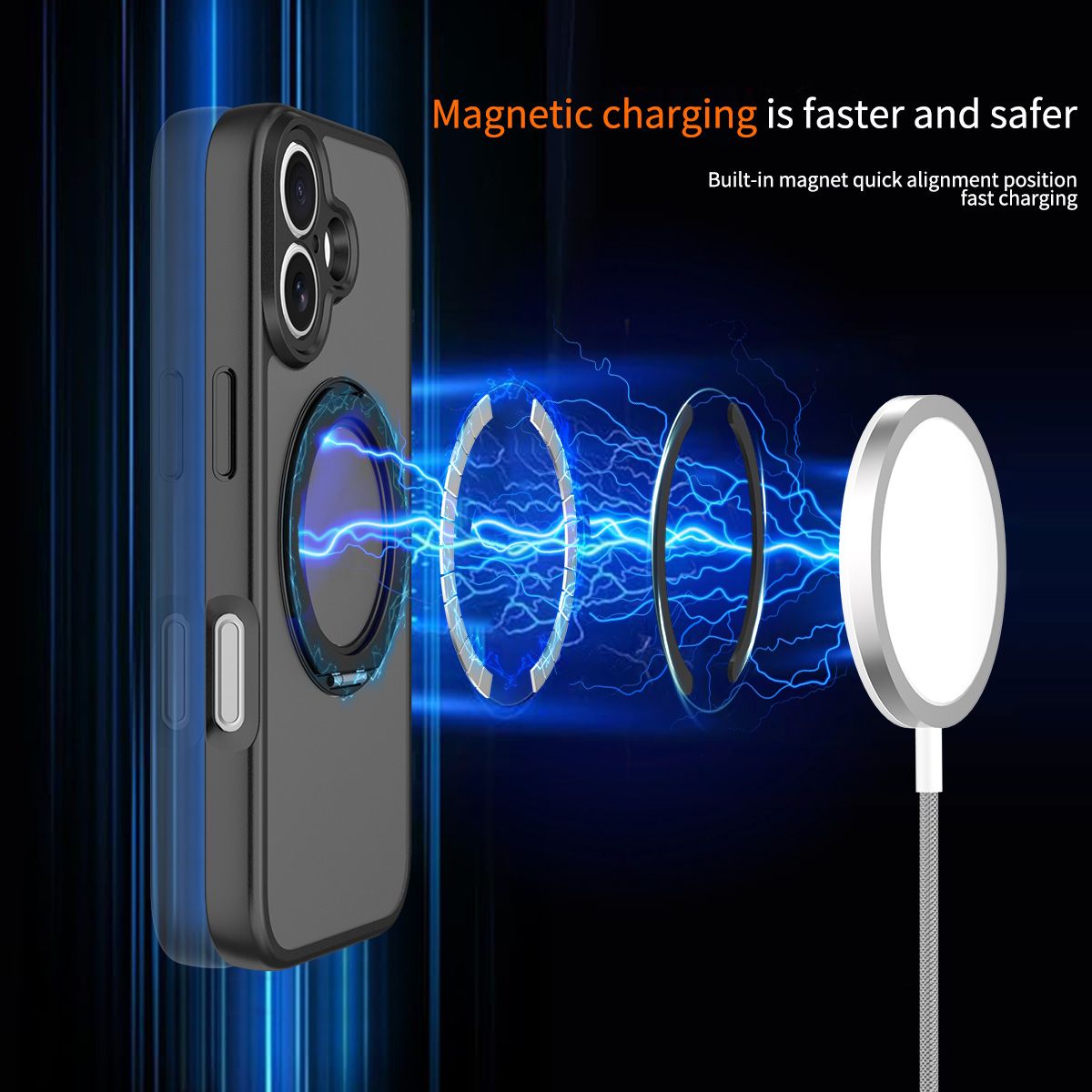 Orbit Frost 360° Rotating Stand Skin-Feel Case — 225