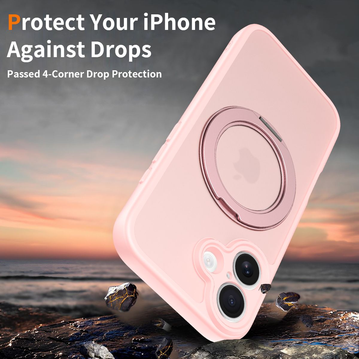 Orbit Frost 360° Rotating Stand Skin-Feel Case — 231