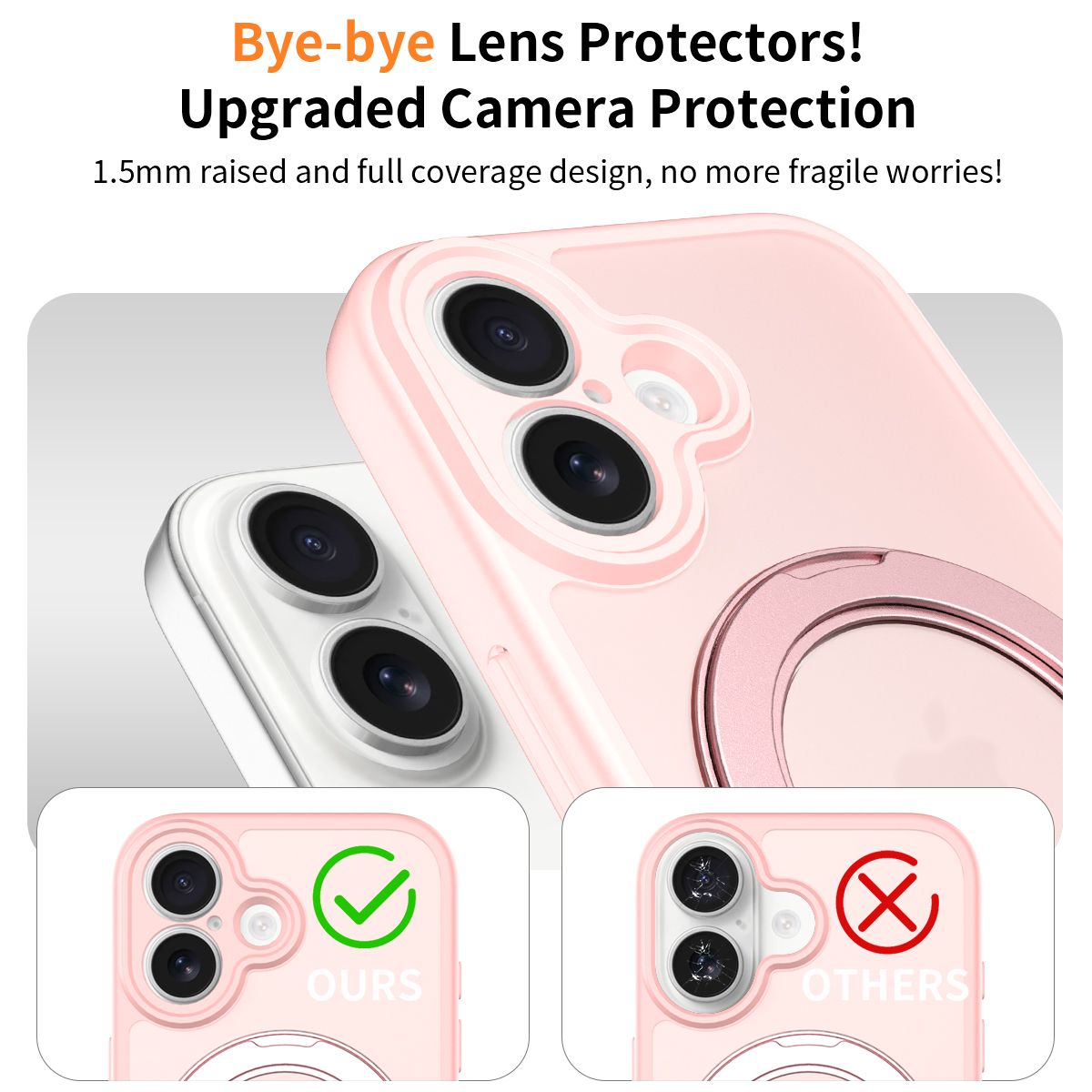Orbit Frost 360° Rotating Stand Skin-Feel Case — 233