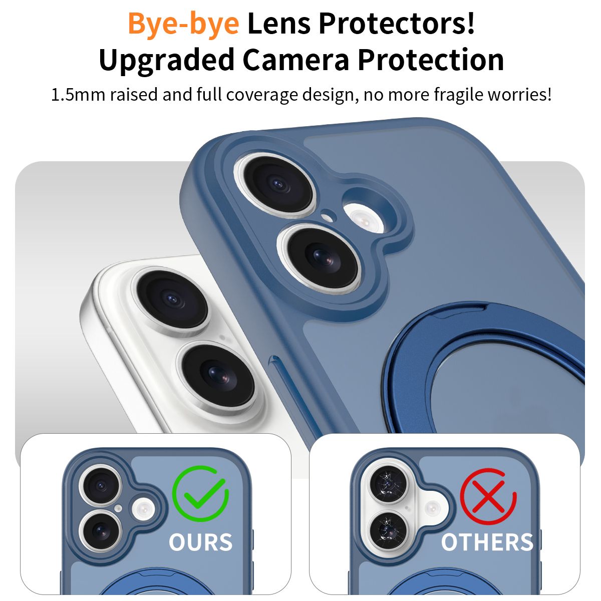 Orbit Frost 360° Rotating Stand Skin-Feel Case — 247
