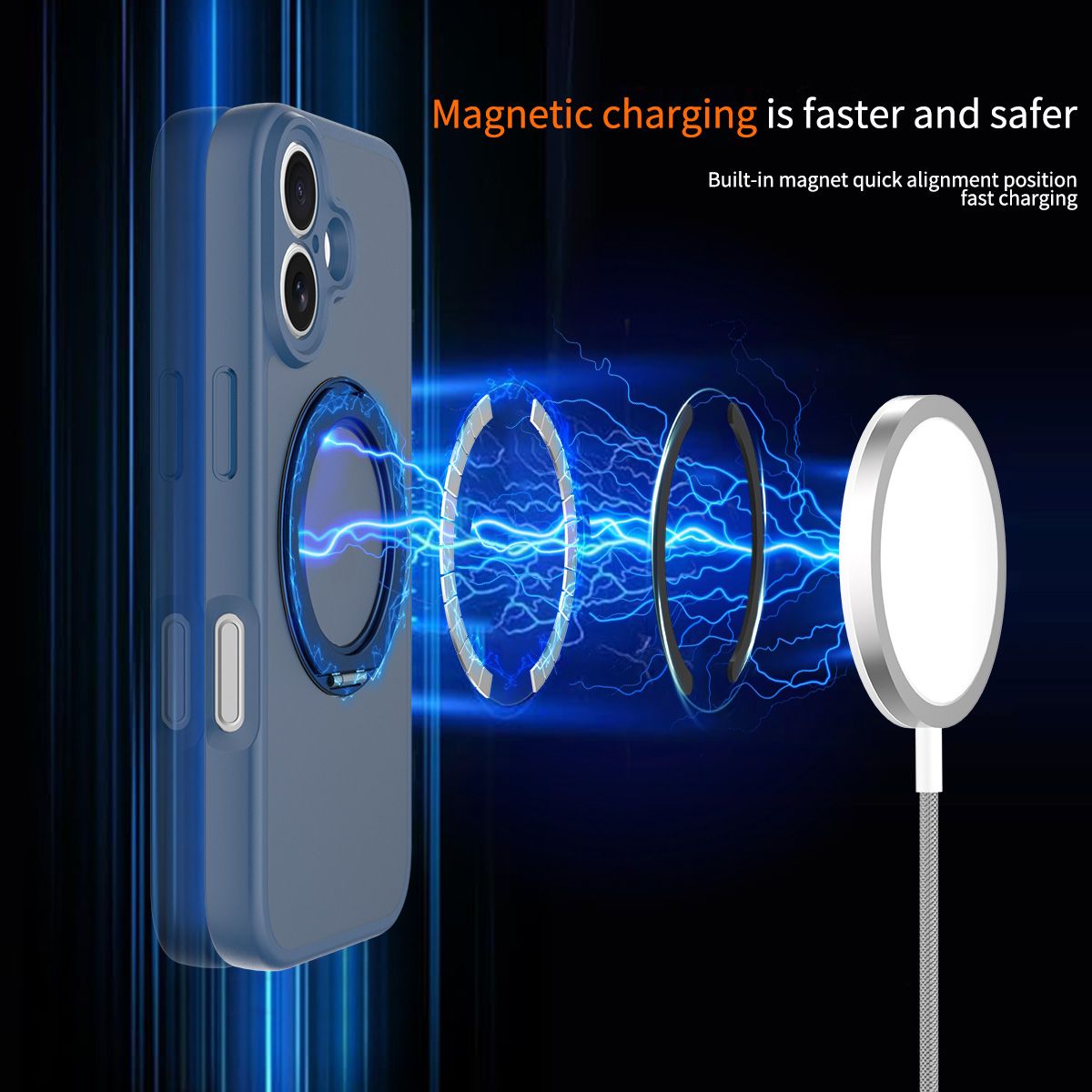 Orbit Frost 360° Rotating Stand Skin-Feel Case — 248