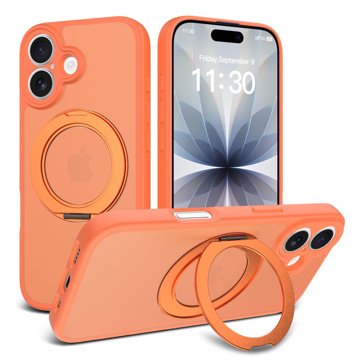 Orbit Frost 360° Rotating Stand Skin-Feel Case — 258