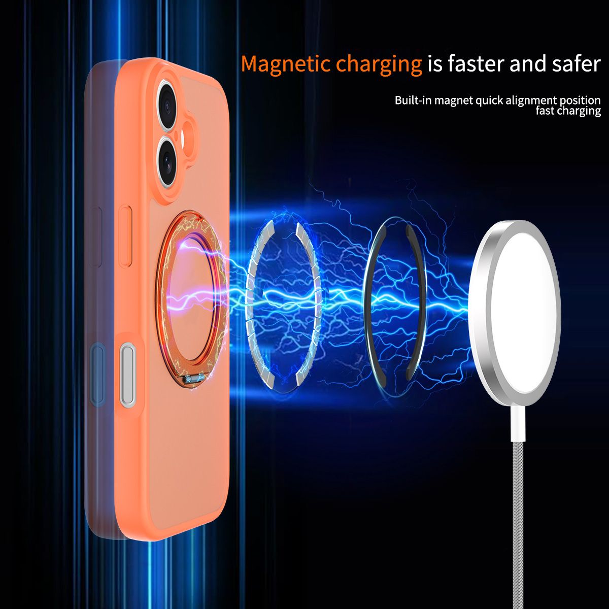 Orbit Frost 360° Rotating Stand Skin-Feel Case — 262