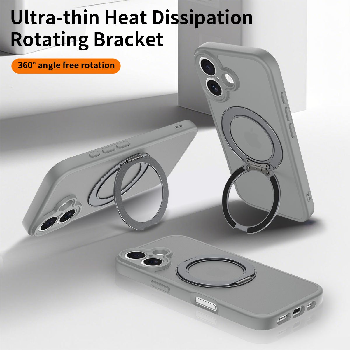 Orbit Frost 360° Rotating Stand Skin-Feel Case — 257