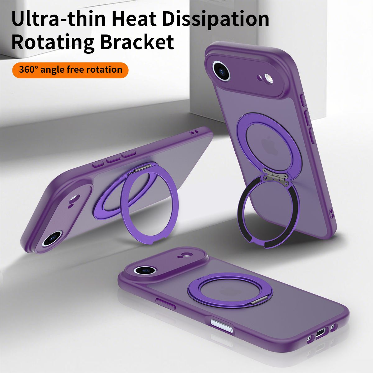 Orbit Frost 360° Rotating Stand Skin-Feel Case — 287