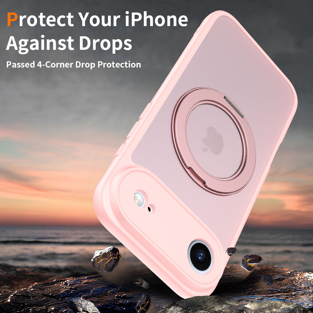 Orbit Frost 360° Rotating Stand Skin-Feel Case — 275