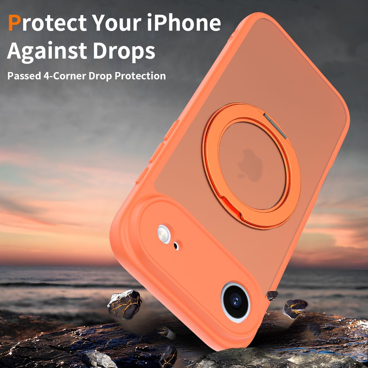 Orbit Frost 360° Rotating Stand Skin-Feel Case — 303