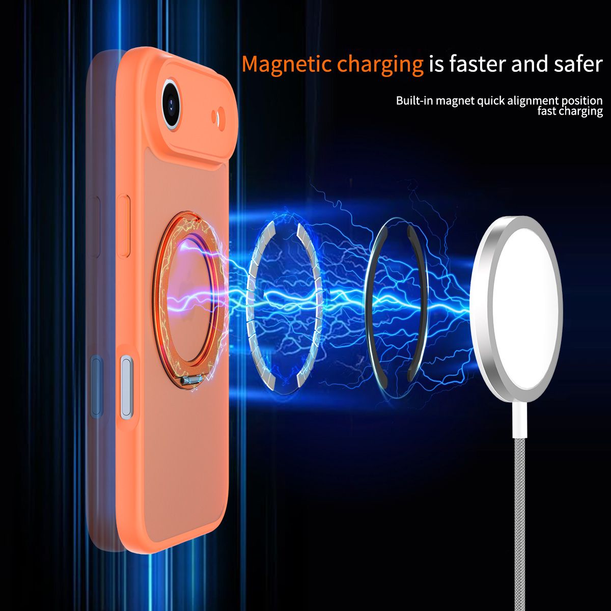 Orbit Frost 360° Rotating Stand Skin-Feel Case — 306