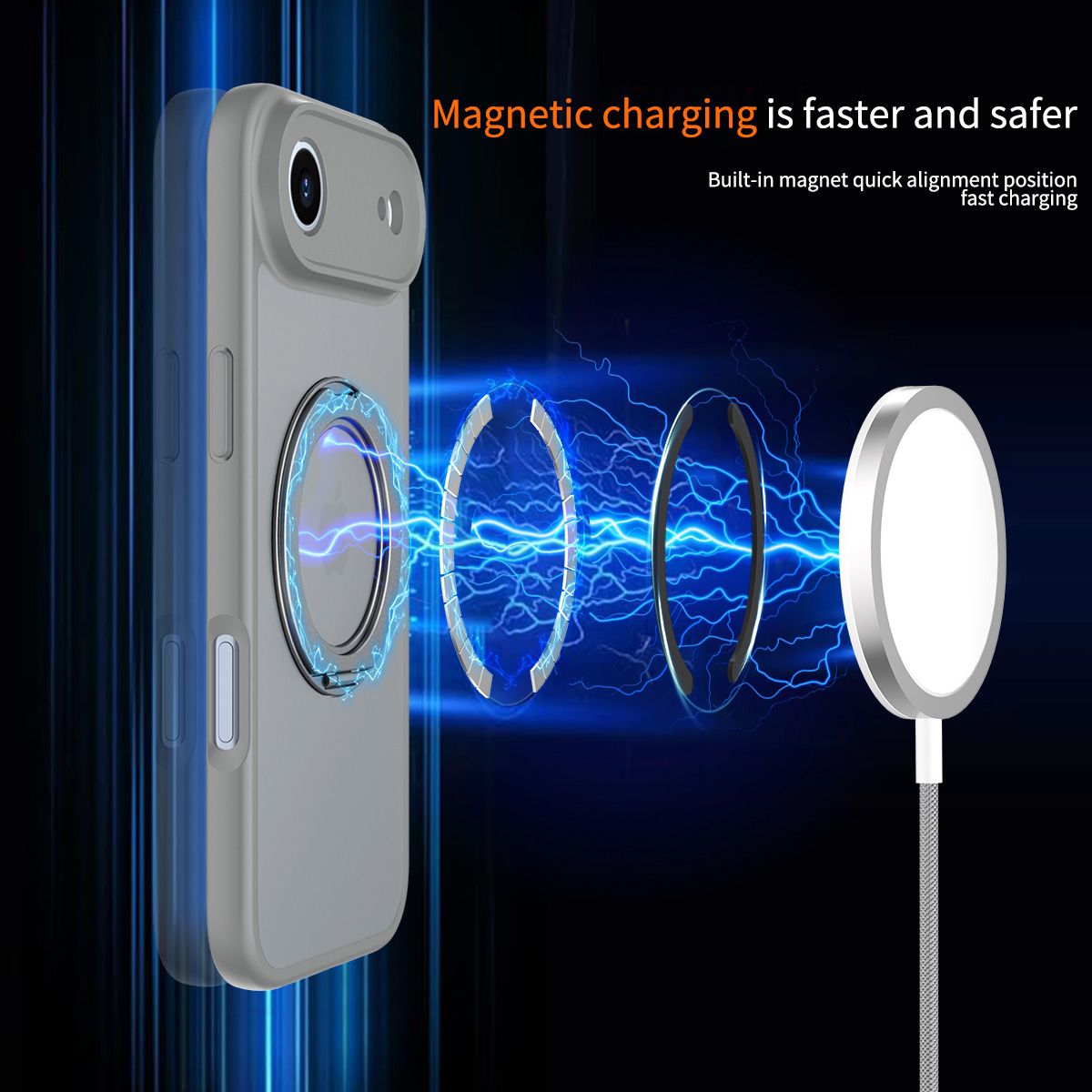 Orbit Frost 360° Rotating Stand Skin-Feel Case — 299
