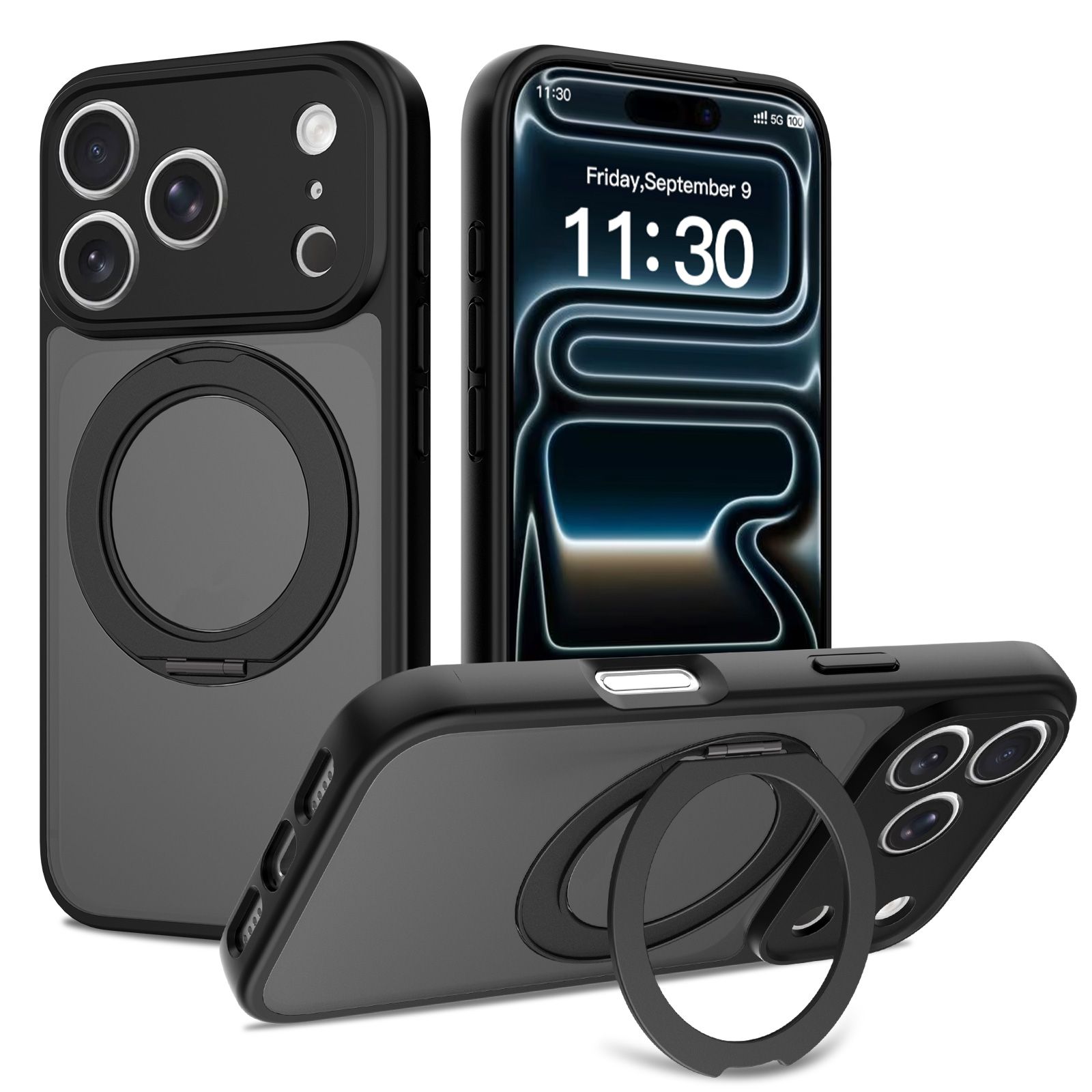 Orbit Frost 360° Rotating Stand Skin-Feel Case — 309