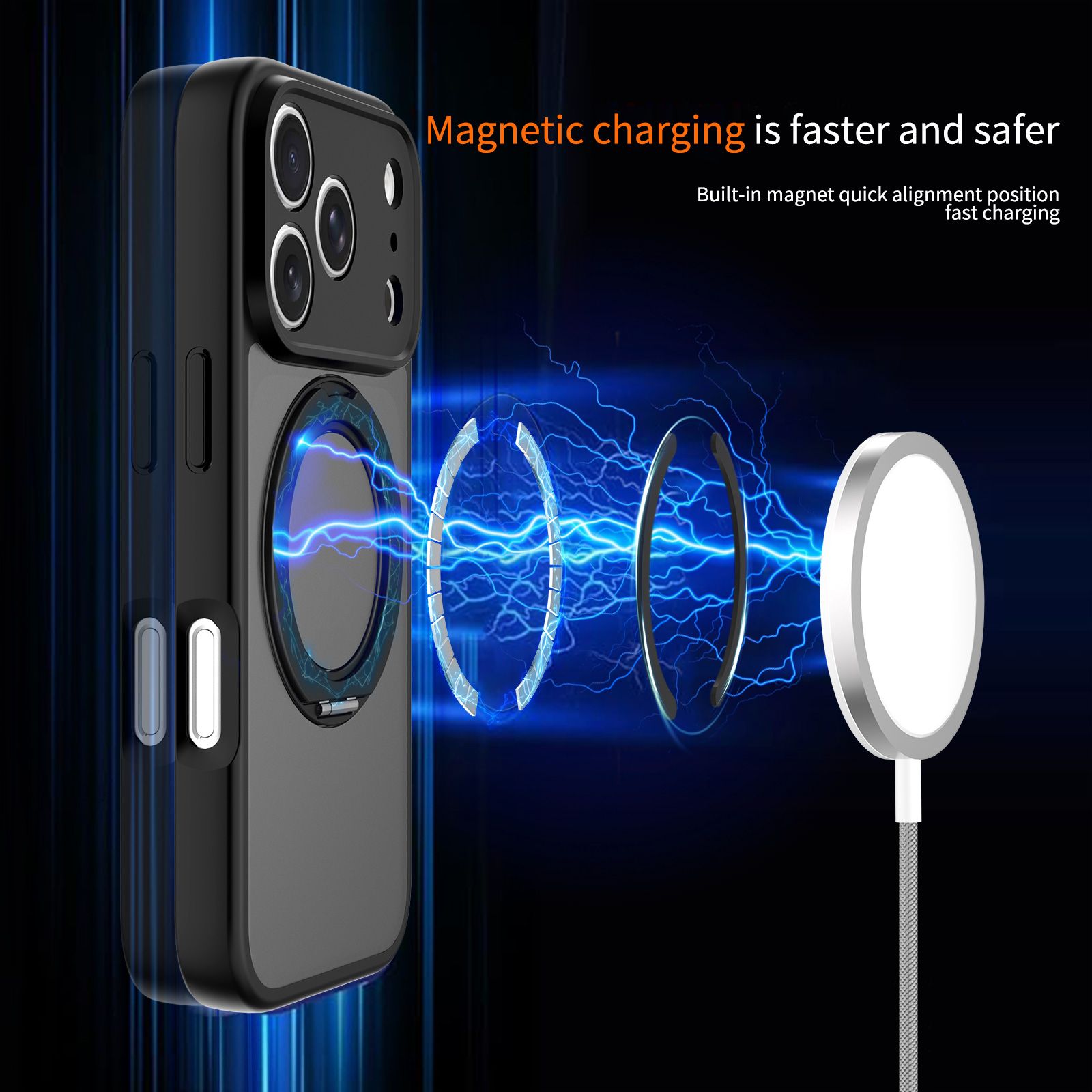 Orbit Frost 360° Rotating Stand Skin-Feel Case — 313