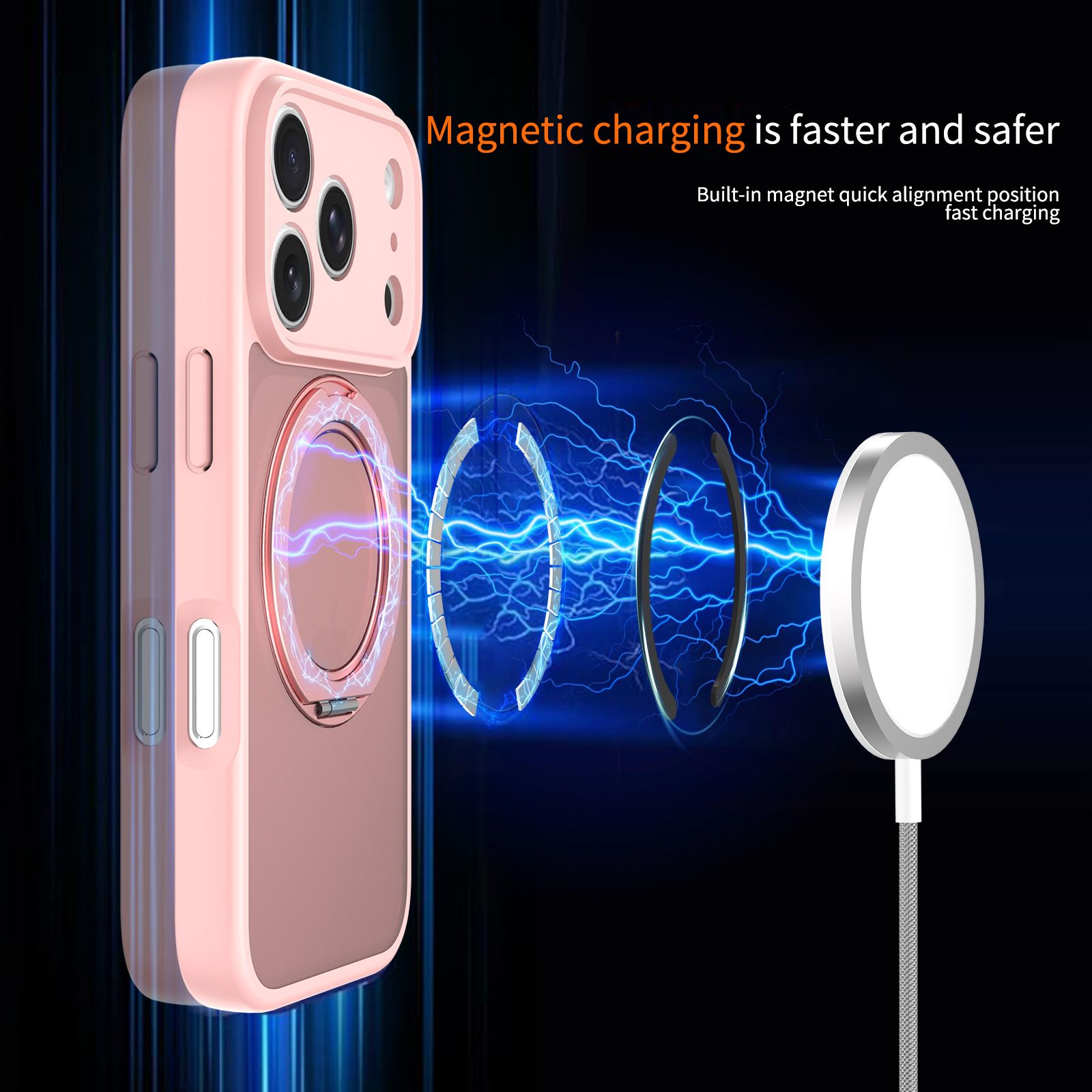 Orbit Frost 360° Rotating Stand Skin-Feel Case — 322