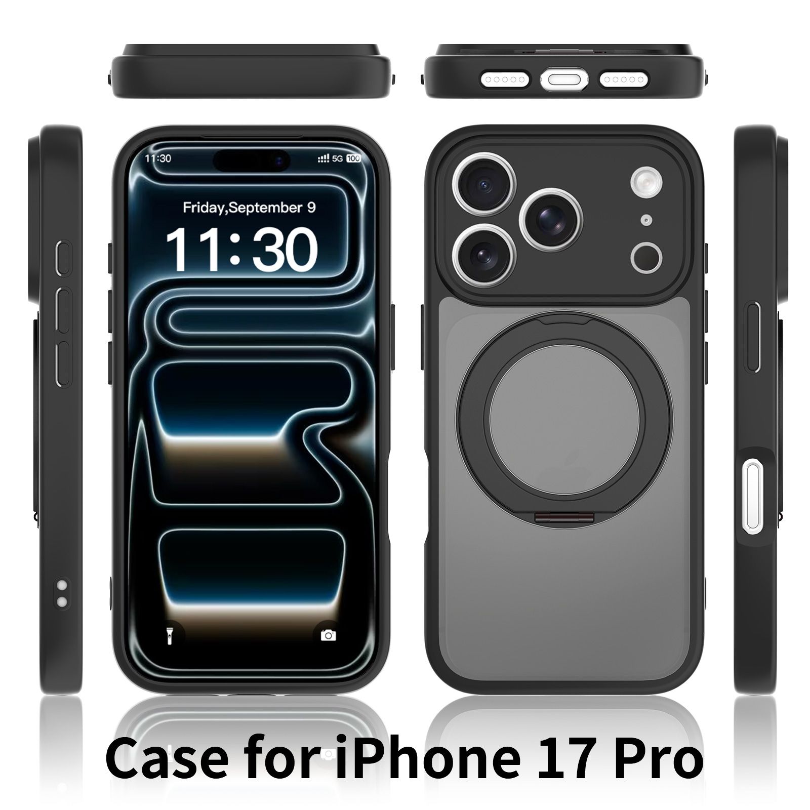 Orbit Frost 360° Rotating Stand Skin-Feel Case — 317