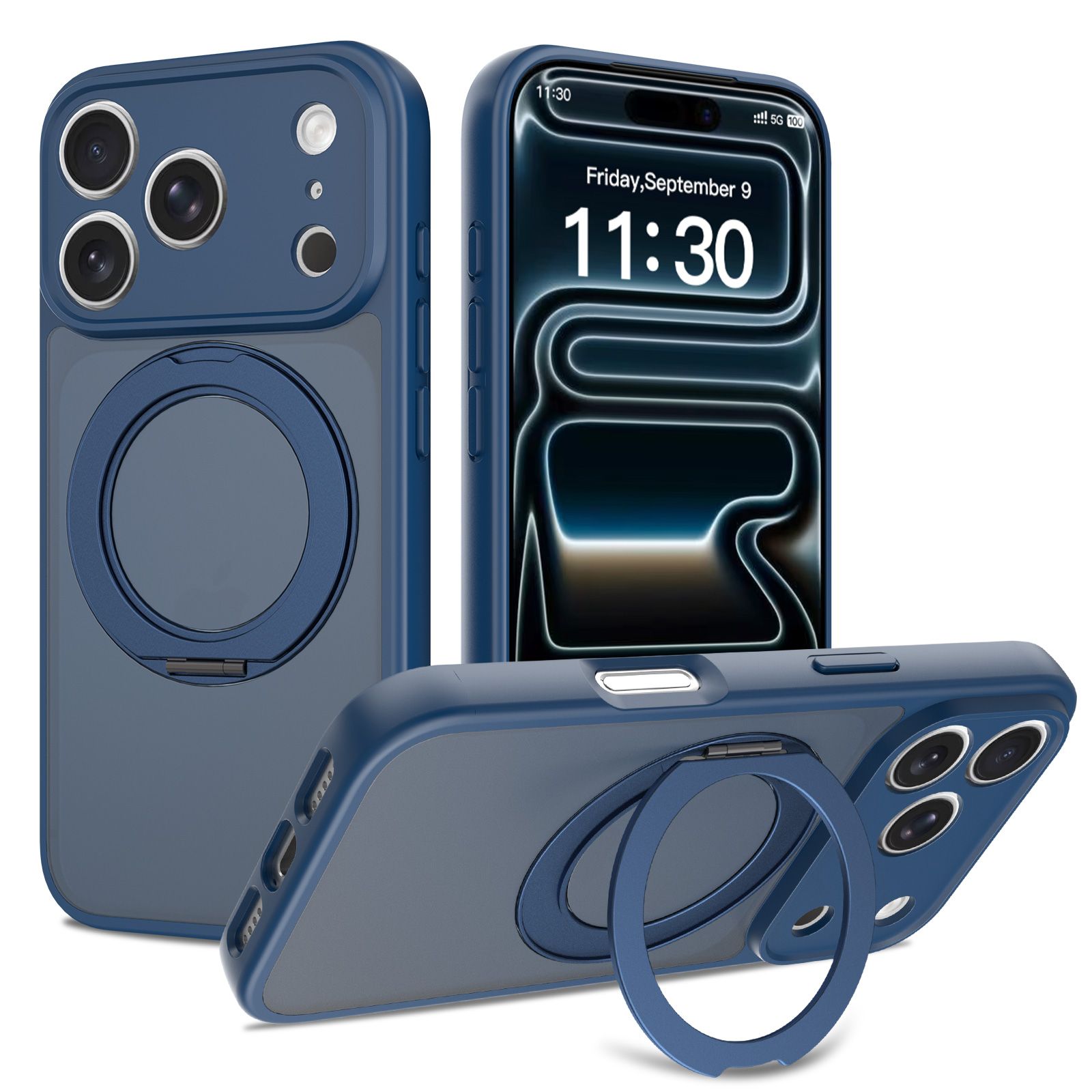 Orbit Frost 360° Rotating Stand Skin-Feel Case — 332