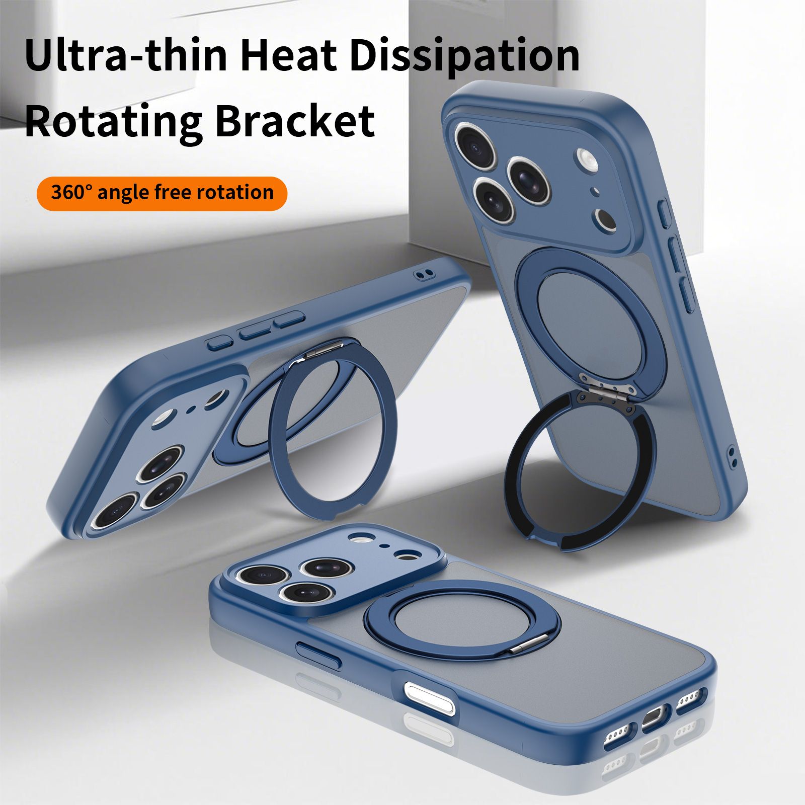 Orbit Frost 360° Rotating Stand Skin-Feel Case — 338