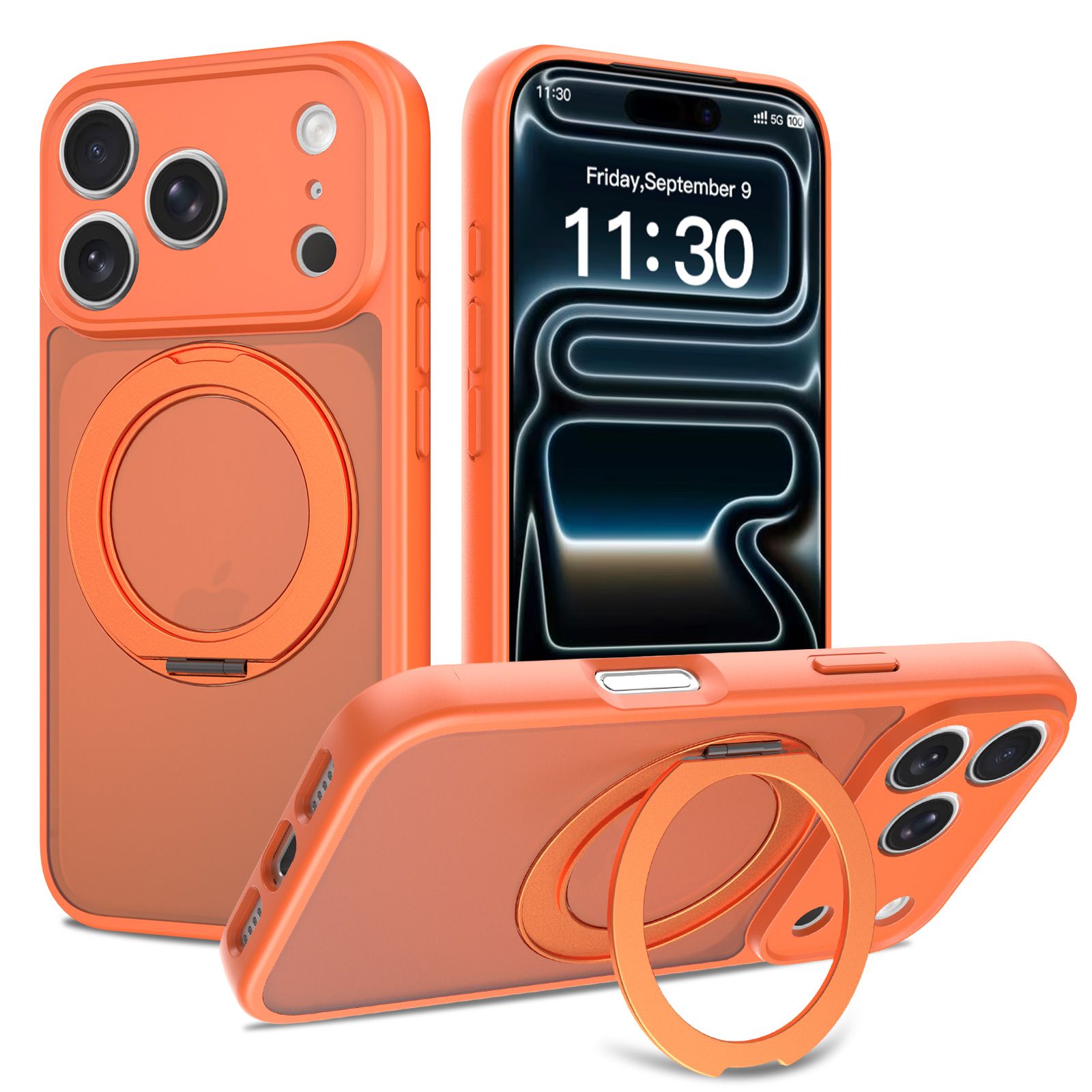 Orbit Frost 360° Rotating Stand Skin-Feel Case — 346