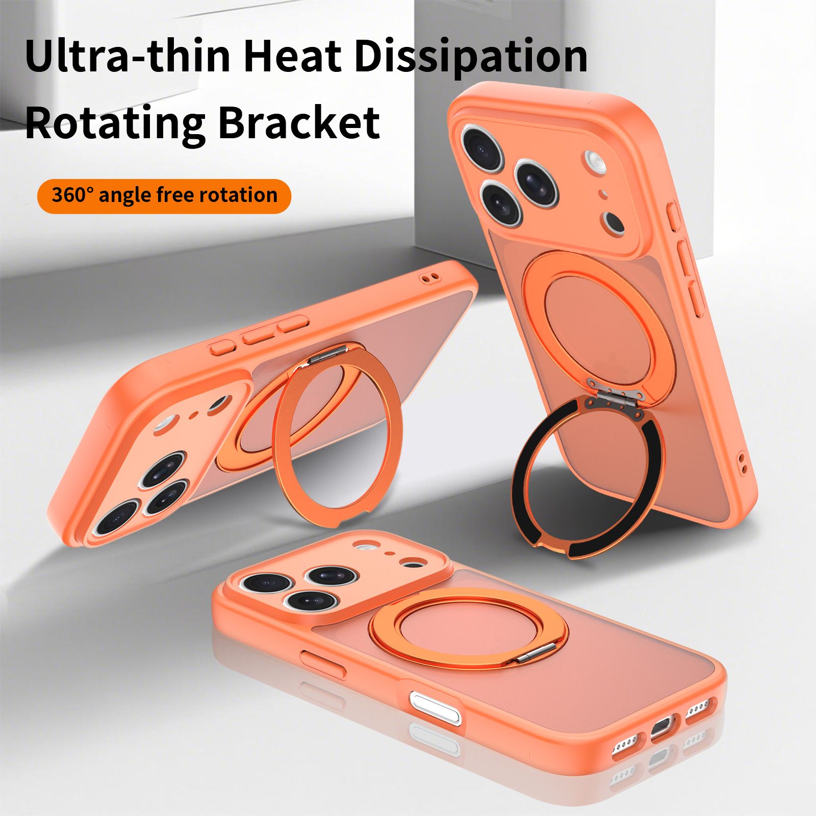 Orbit Frost 360° Rotating Stand Skin-Feel Case — 352