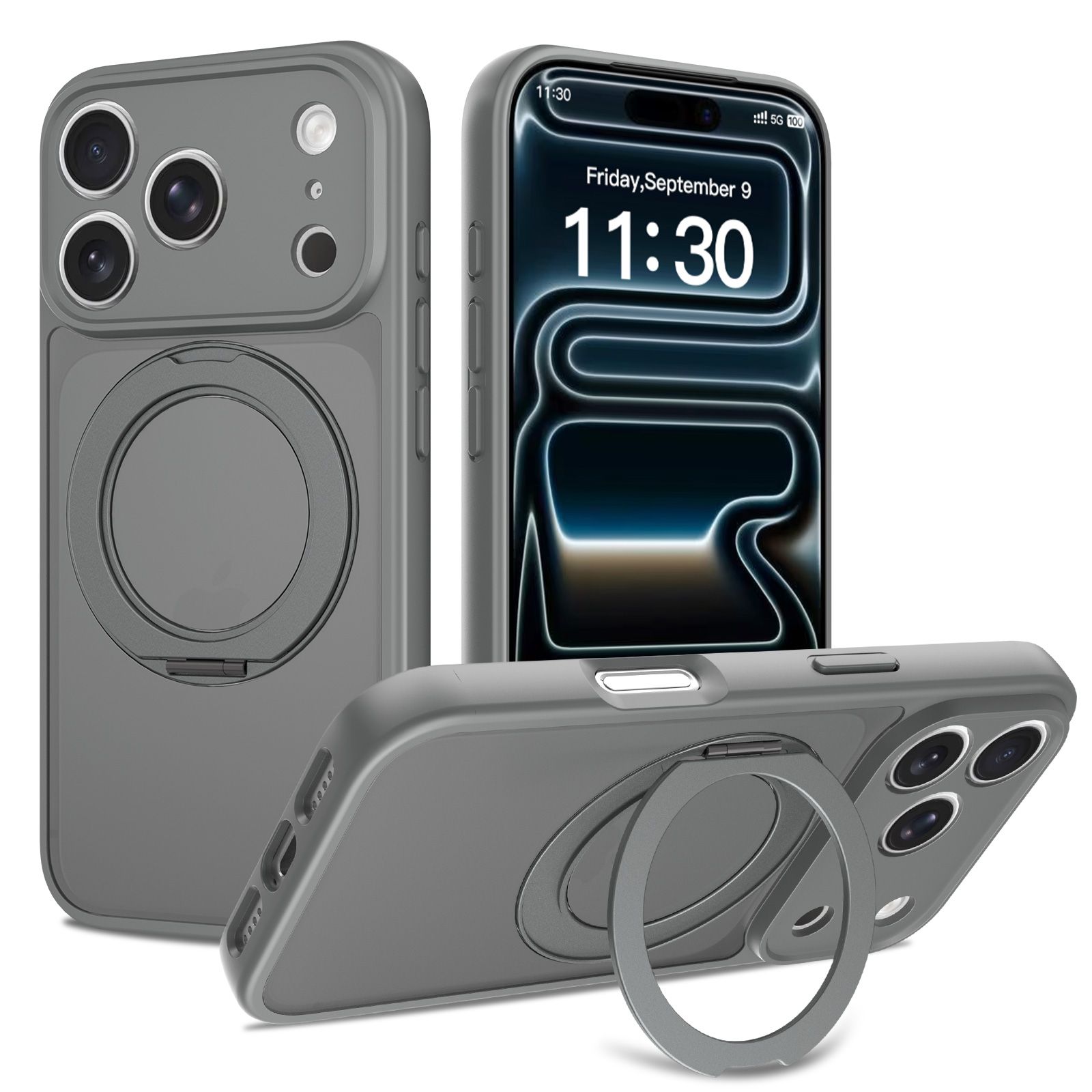 Orbit Frost 360° Rotating Stand Skin-Feel Case — 339