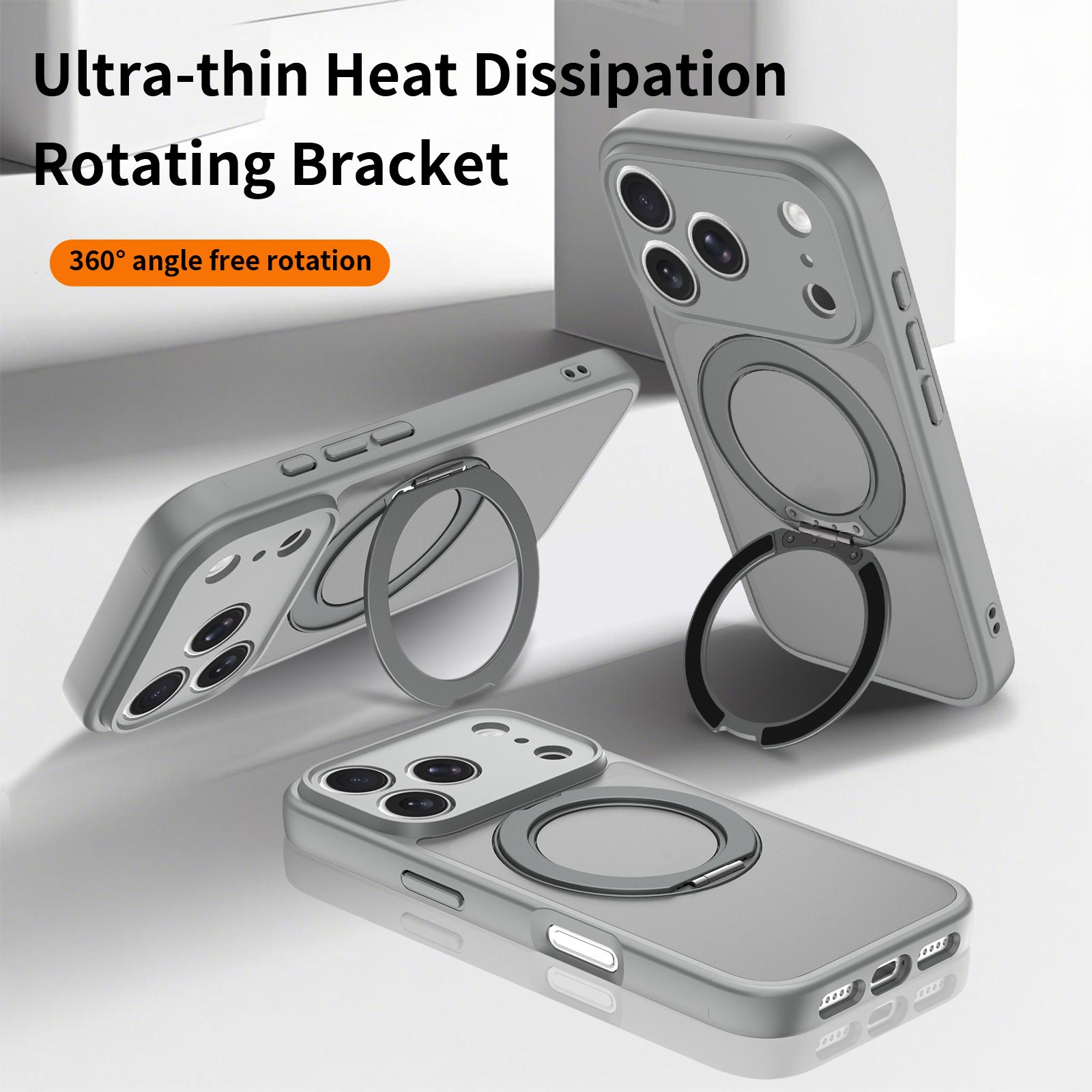 Orbit Frost 360° Rotating Stand Skin-Feel Case — 345