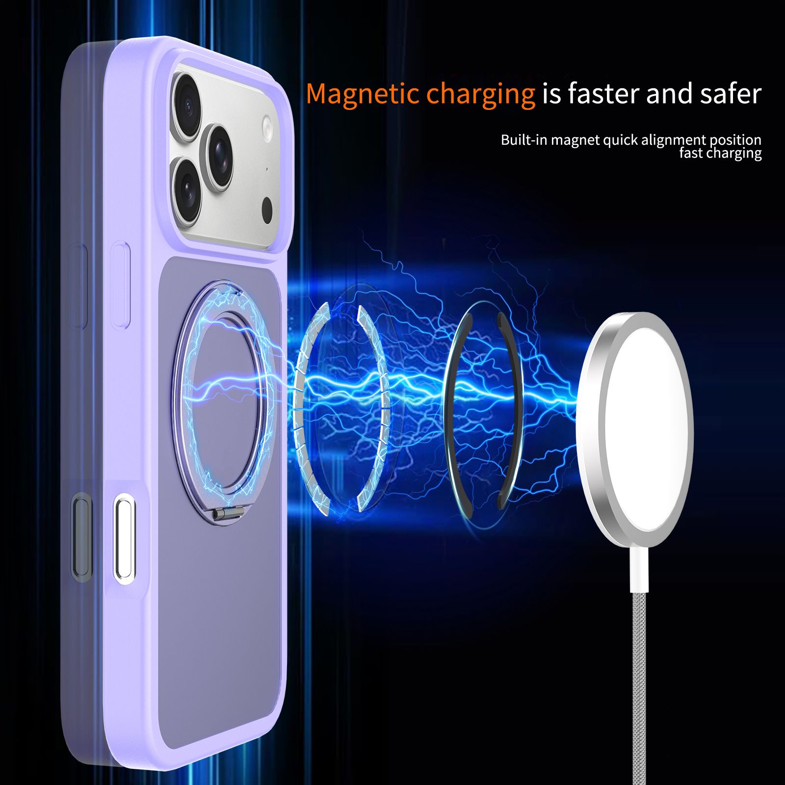 Orbit Frost 360° Rotating Stand Skin-Feel Case — 212