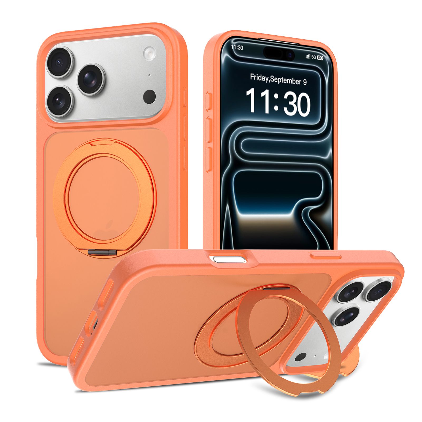Orbit Frost 360° Rotating Stand Skin-Feel Case — 215