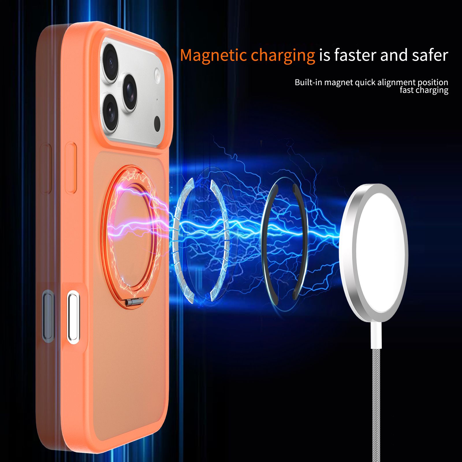 Orbit Frost 360° Rotating Stand Skin-Feel Case — 218