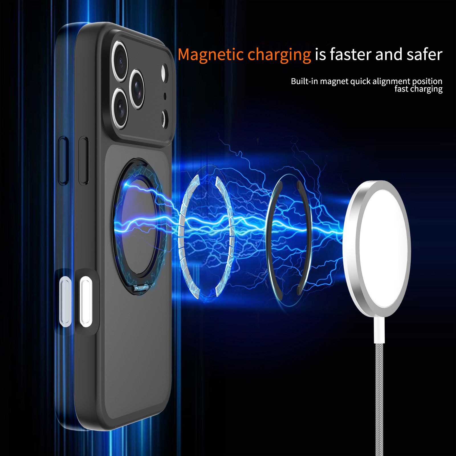 Orbit Frost 360° Rotating Stand Skin-Feel Case — 400