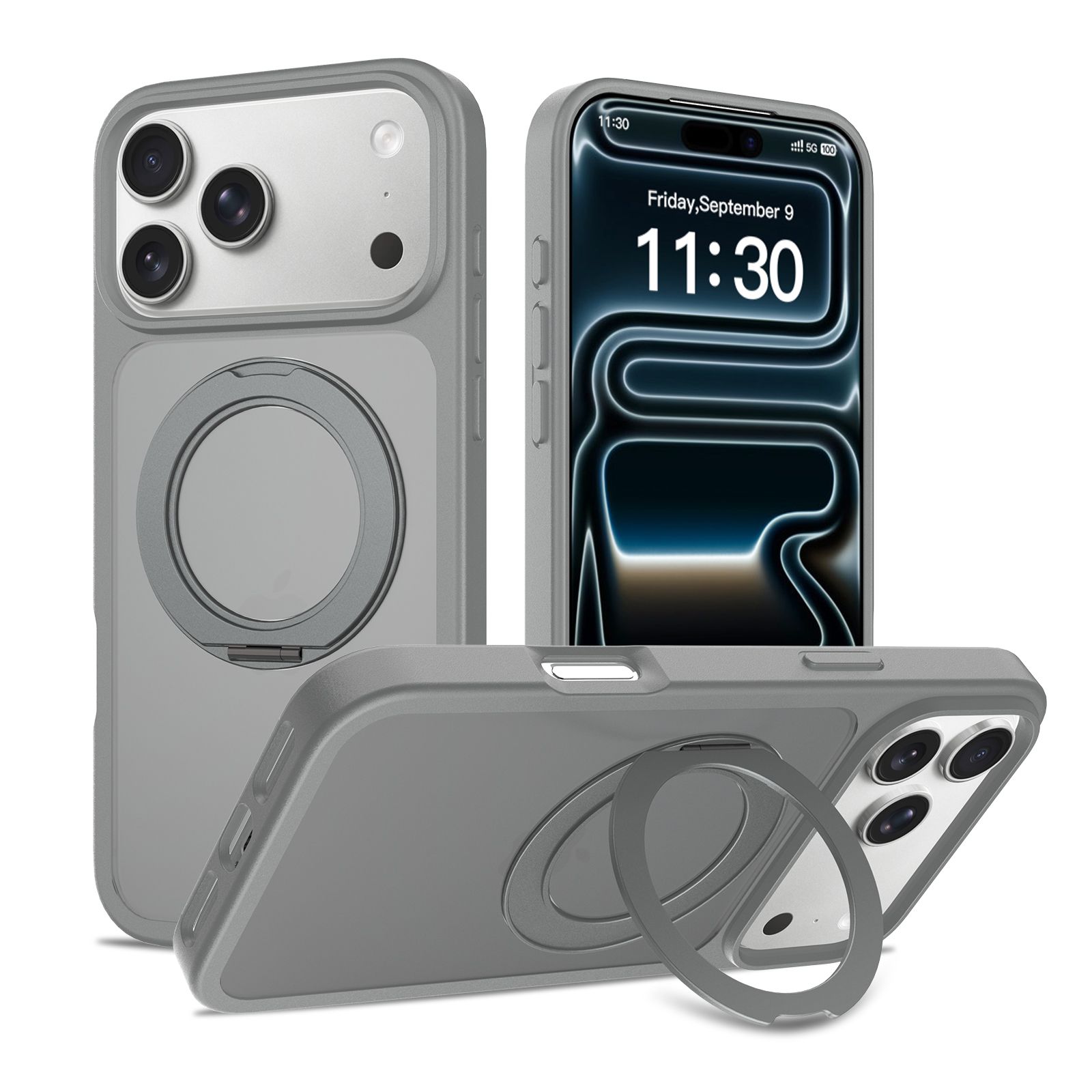 Orbit Frost 360° Rotating Stand Skin-Feel Case — 203