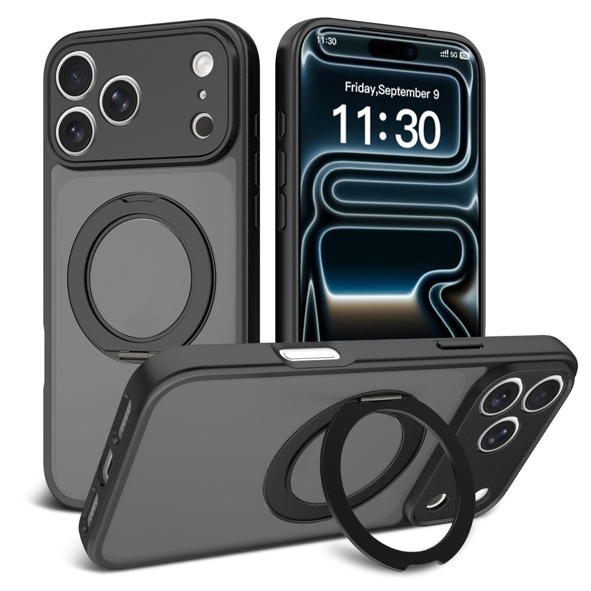 Orbit Frost 360° Rotating Stand Skin-Feel Case — 353