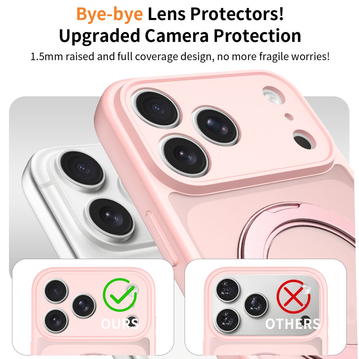 Orbit Frost 360° Rotating Stand Skin-Feel Case — 365
