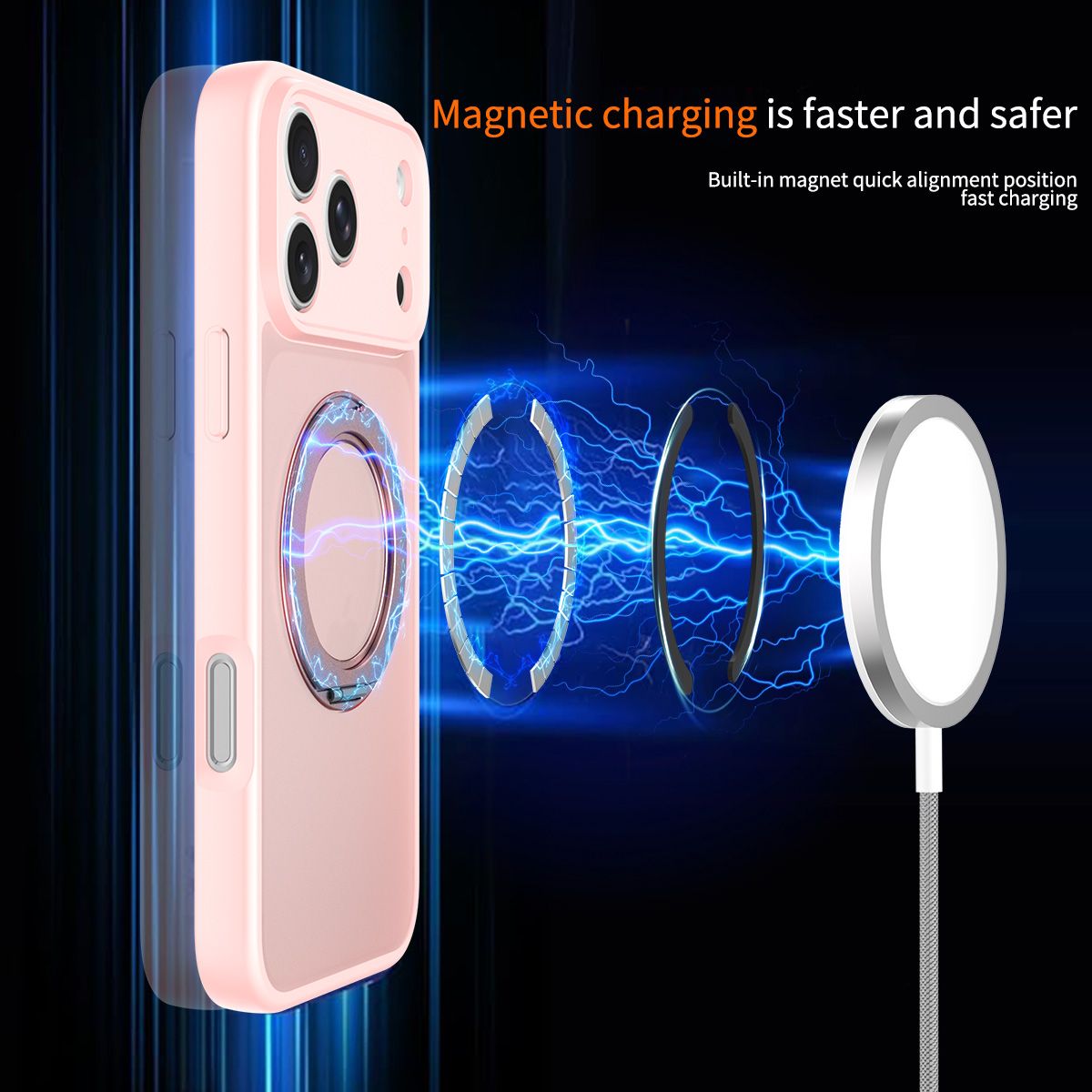 Orbit Frost 360° Rotating Stand Skin-Feel Case — 366