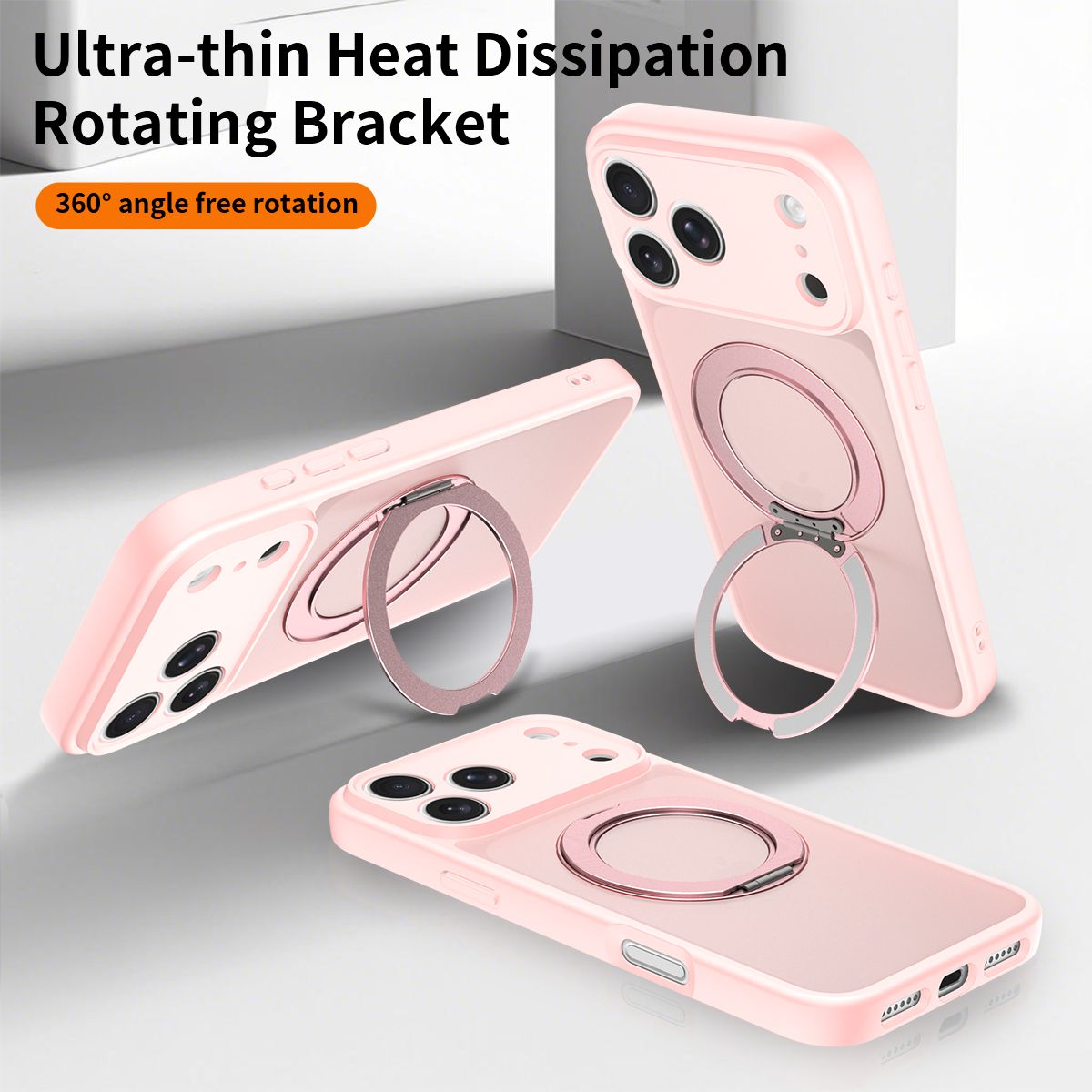 Orbit Frost 360° Rotating Stand Skin-Feel Case — 368