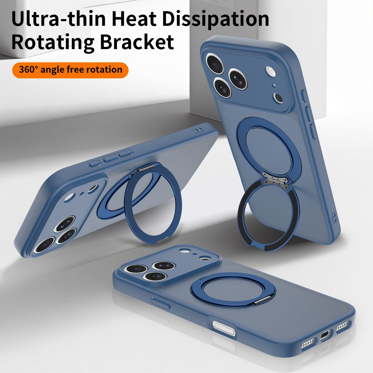 Orbit Frost 360° Rotating Stand Skin-Feel Case — 382