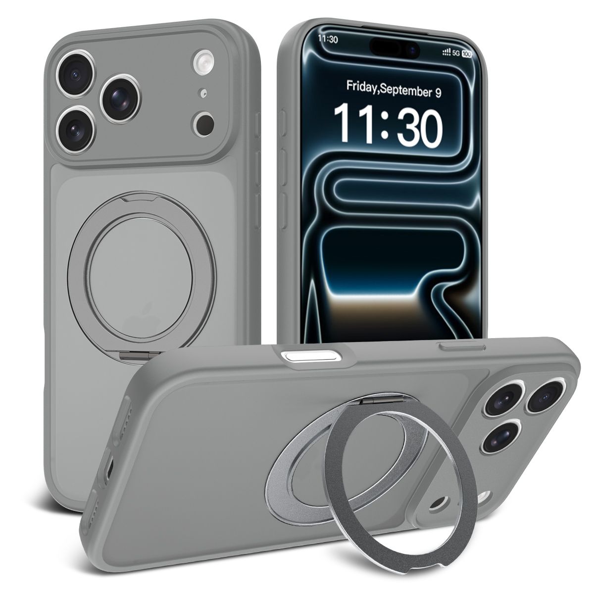 Orbit Frost 360° Rotating Stand Skin-Feel Case — 383