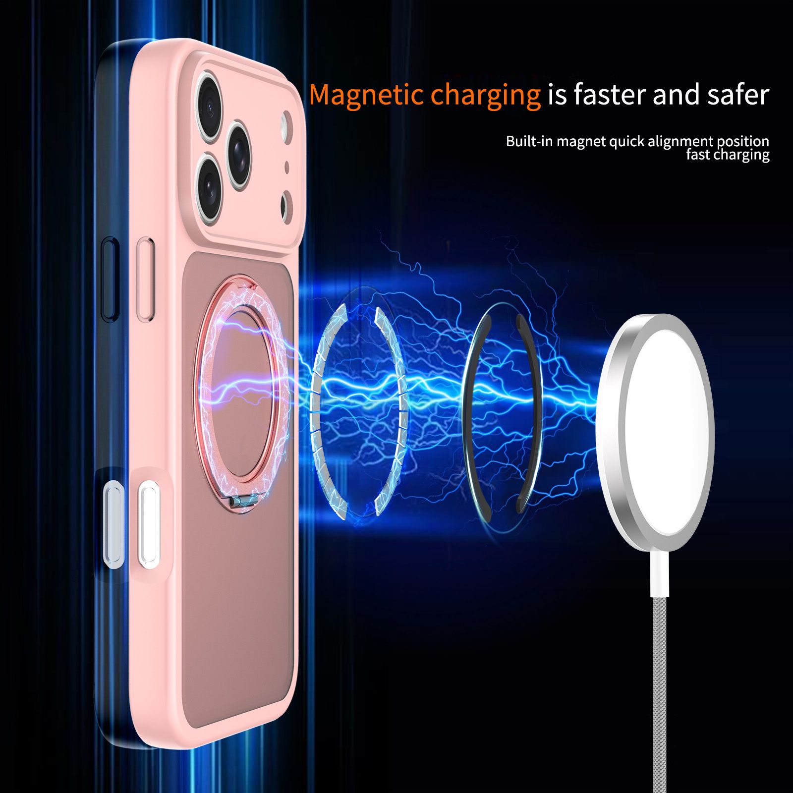Orbit Frost 360° Rotating Stand Skin-Feel Case — 408