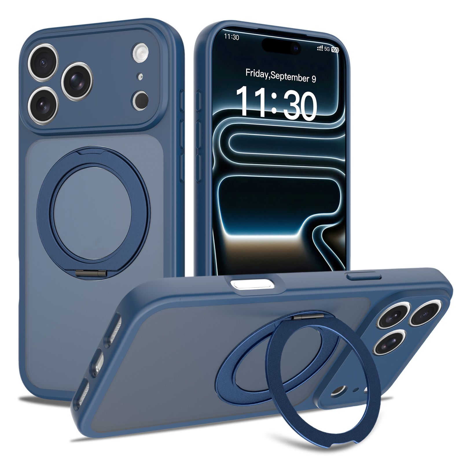 Orbit Frost 360° Rotating Stand Skin-Feel Case — 417