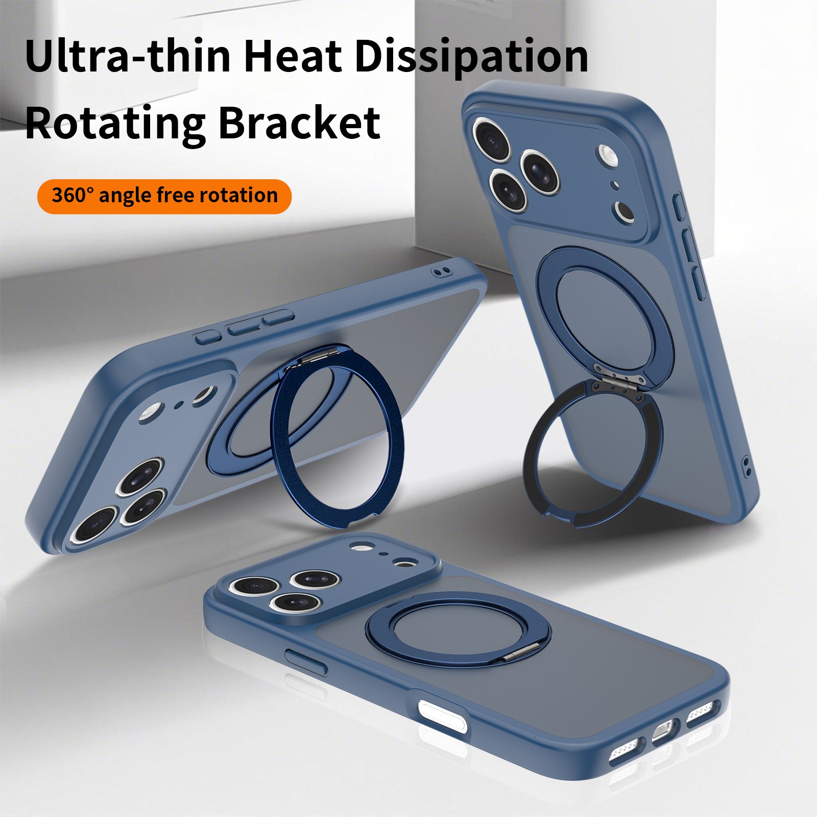 Orbit Frost 360° Rotating Stand Skin-Feel Case — 422