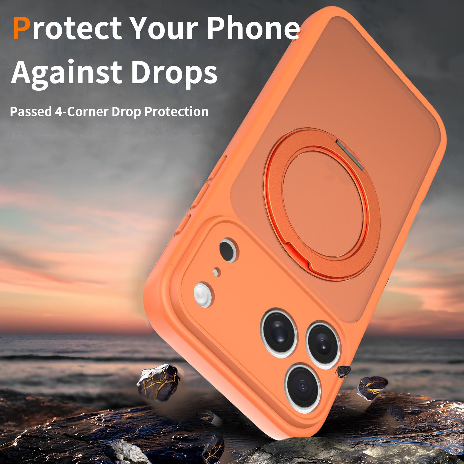 Orbit Frost 360° Rotating Stand Skin-Feel Case — 430