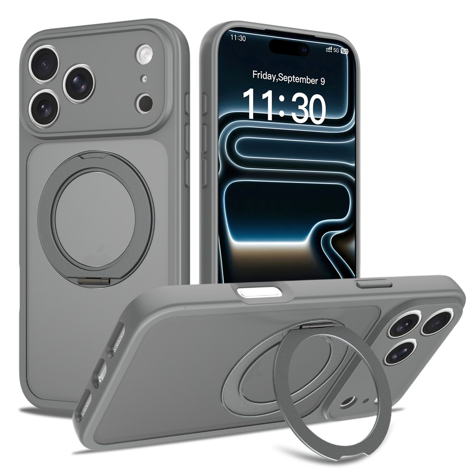 Orbit Frost 360° Rotating Stand Skin-Feel Case — 423