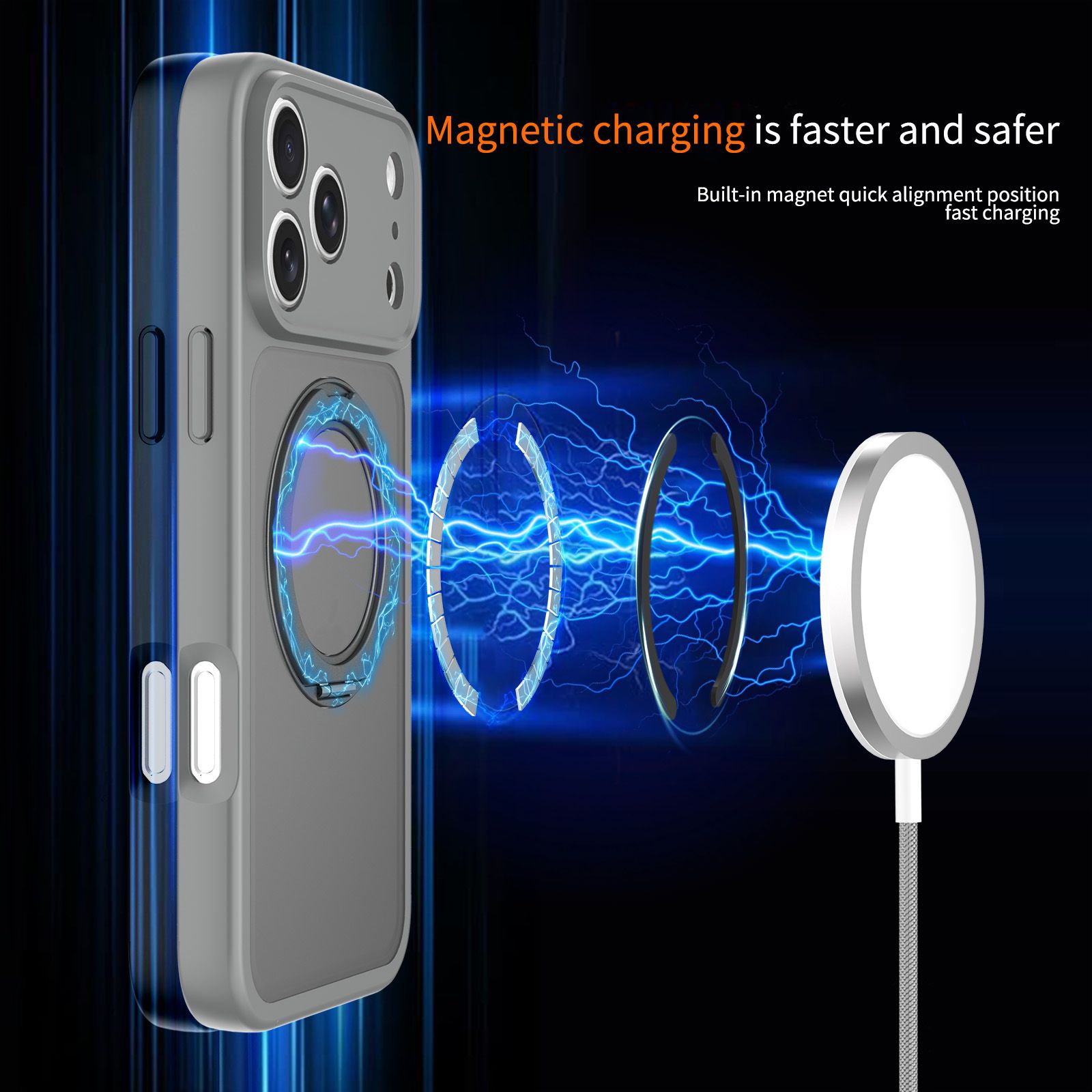 Orbit Frost 360° Rotating Stand Skin-Feel Case — 426