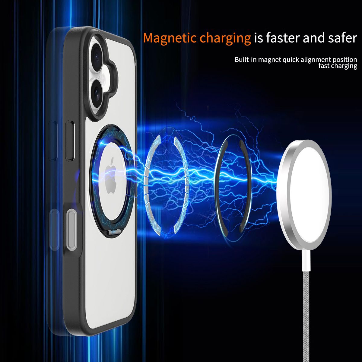 Orbit Prism 360° Rotating Stand Clear Case — 5