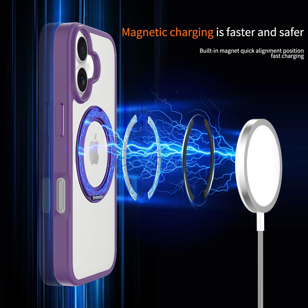 Orbit Prism 360° Rotating Stand Clear Case — 25