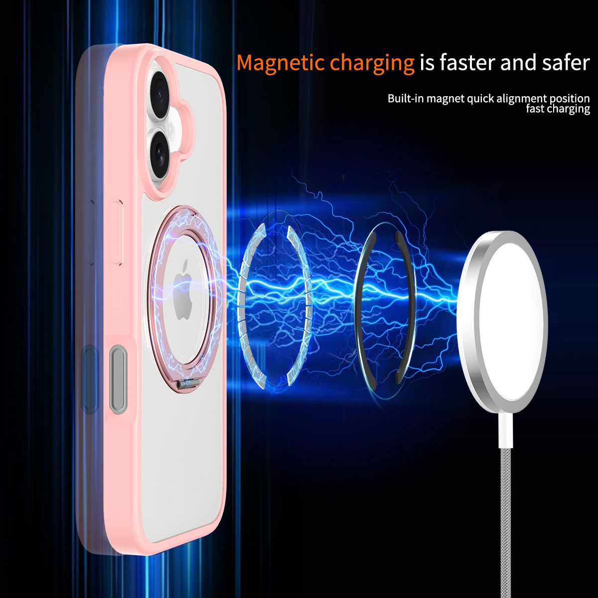Orbit Prism 360° Rotating Stand Clear Case — 19