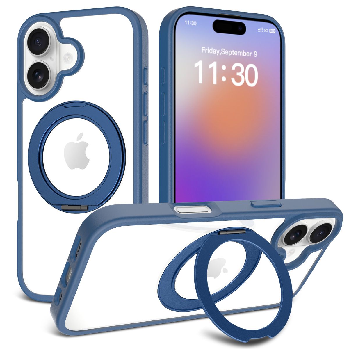 Orbit Prism 360° Rotating Stand Clear Case — 28