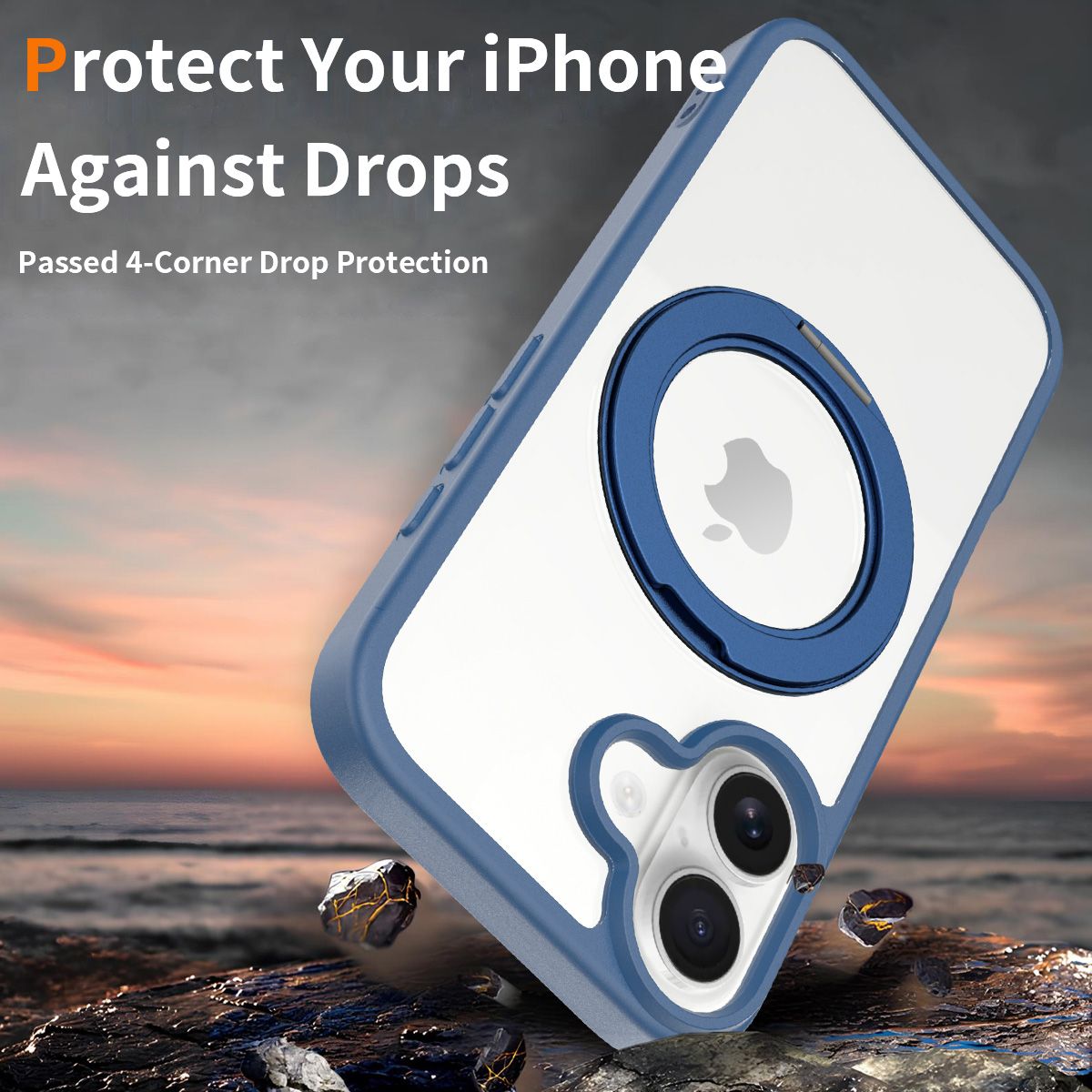 Orbit Prism 360° Rotating Stand Clear Case — 29