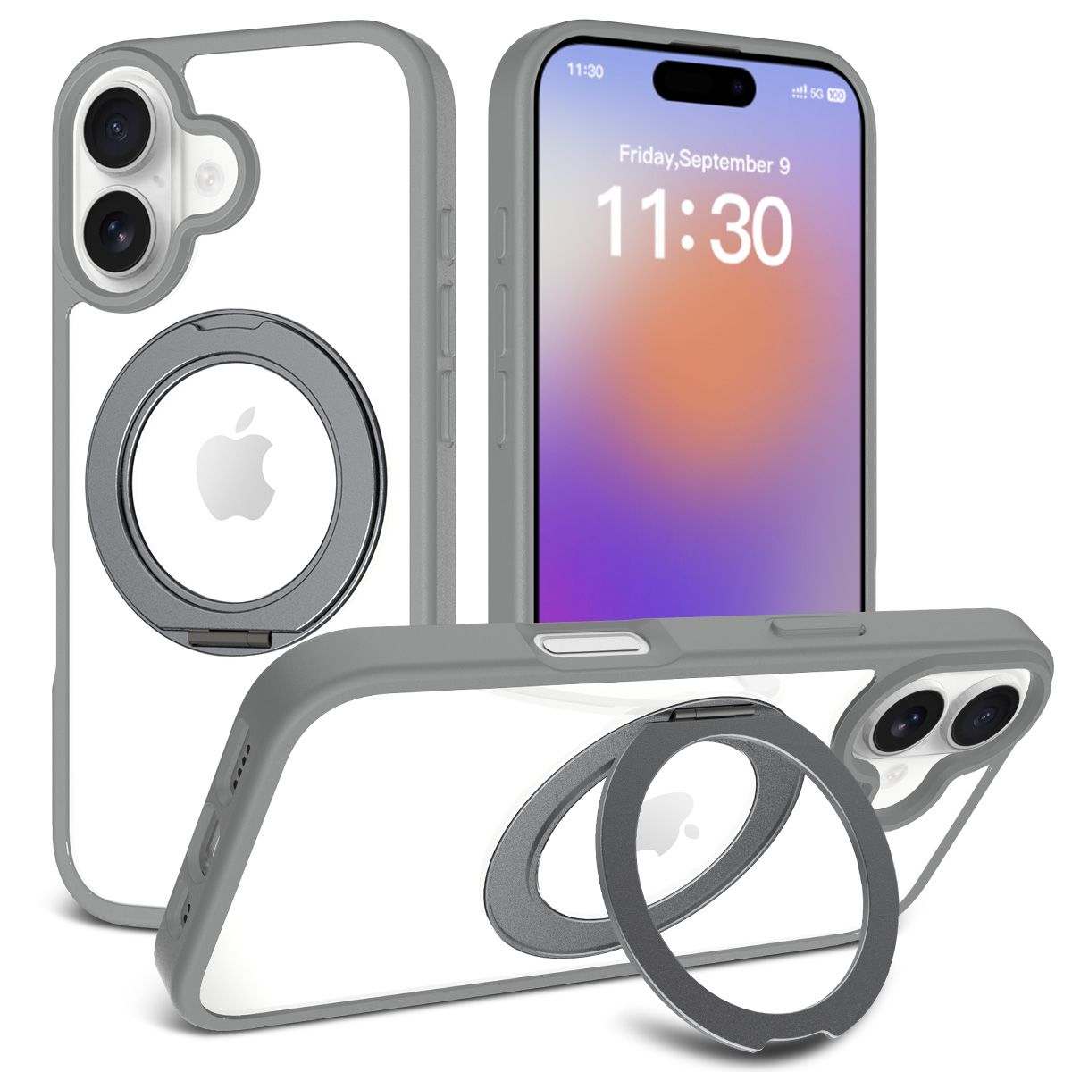 Orbit Prism 360° Rotating Stand Clear Case — 34