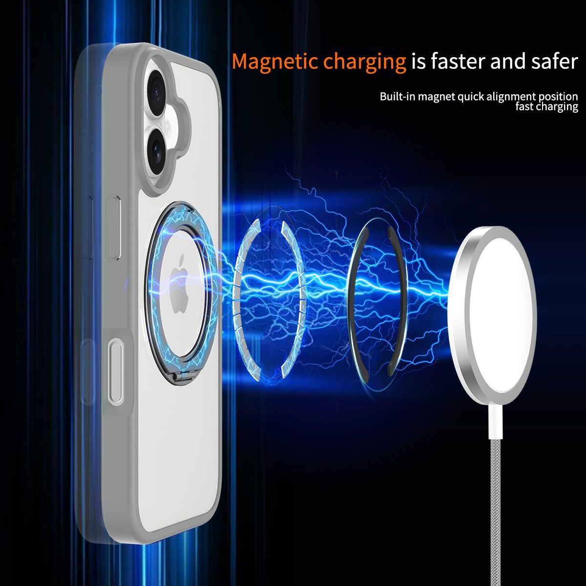 Orbit Prism 360° Rotating Stand Clear Case — 37