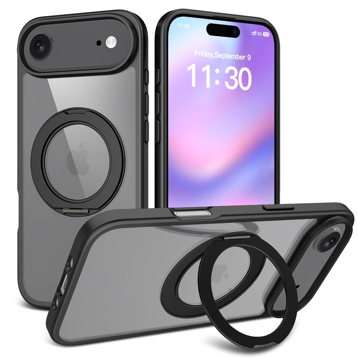 Orbit Prism 360° Rotating Stand Clear Case — 52