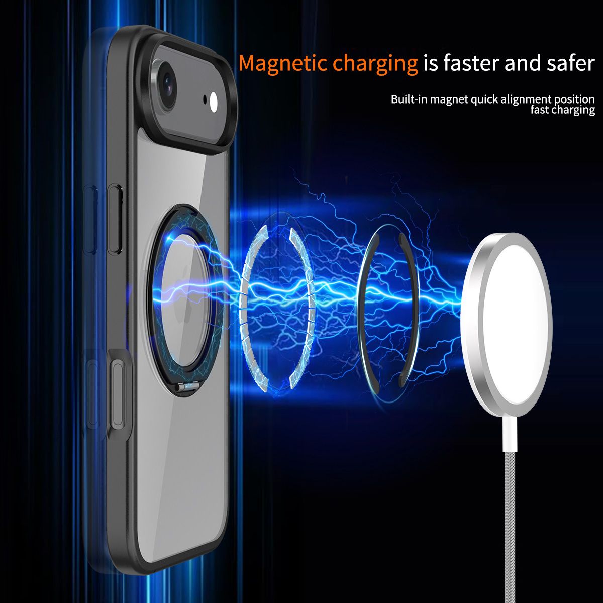 Orbit Prism 360° Rotating Stand Clear Case — 55